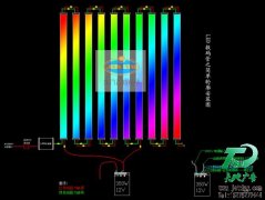 怎么安裝外控LED護(hù)攔管、數(shù)碼管