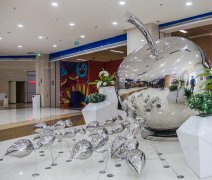 原材料制做雕塑作品,打造不銹鋼雕塑！